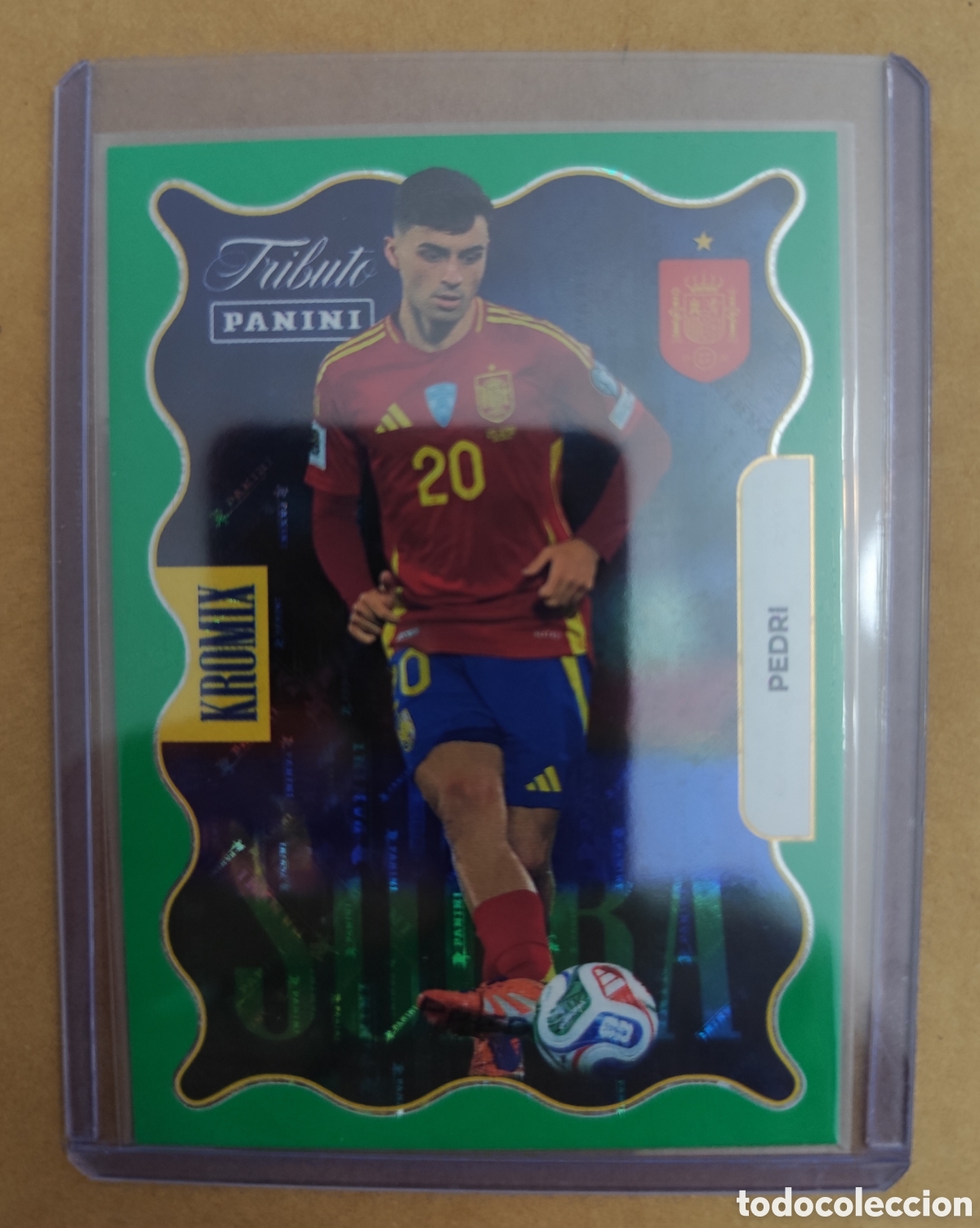 Cromos de F&uacute;tbol: KROMIX PEDRI SELECCI&Oacute;N ESPA&Ntilde;OLA 2000 2026 PANINI TRIBUTO