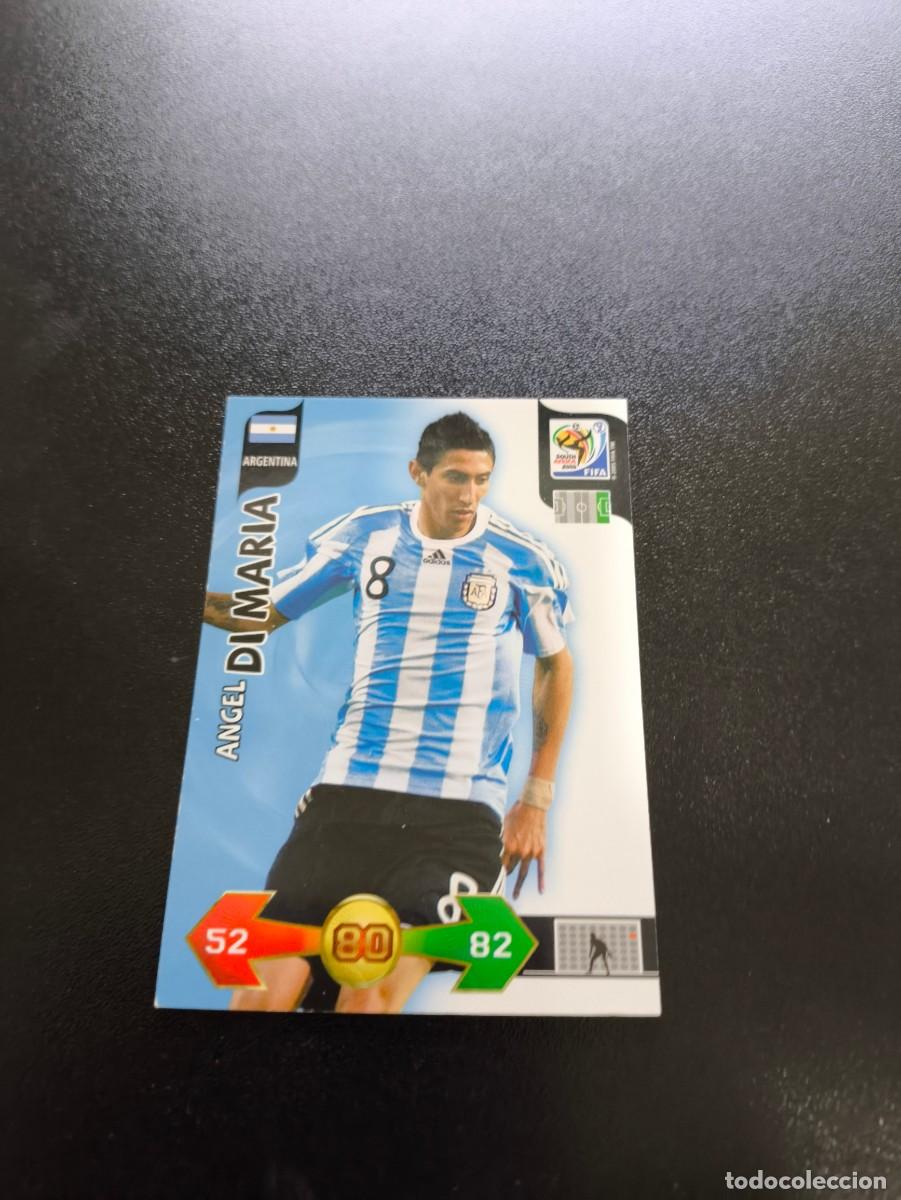 Cromos de F&uacute;tbol: Angel Di Maria ARGENTINA ADRENALYN XL MUNDIAL SOUTH AFRICA 2010 WORLD CUP PANINI NO LIGA ESTE
