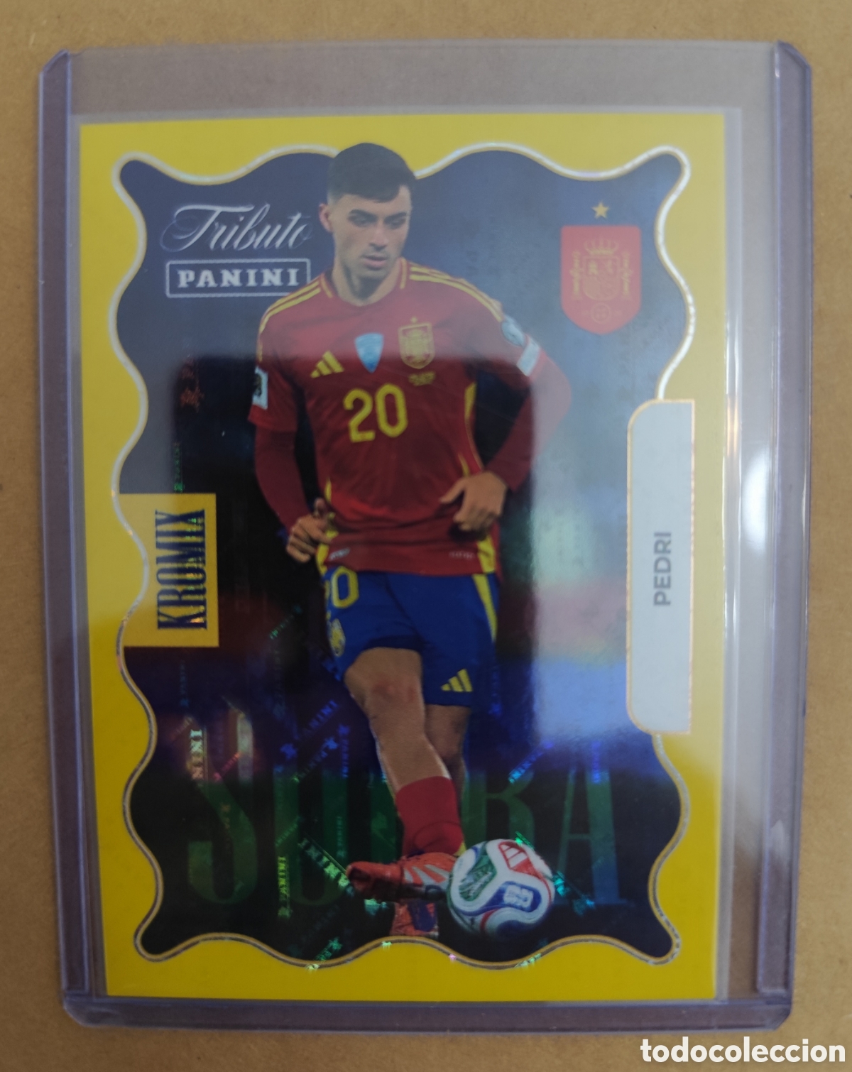Cromos de F&uacute;tbol: KROMIX PEDRI SELECCI&Oacute;N ESPA&Ntilde;OLA 2000 2026 PANINI TRIBUTO