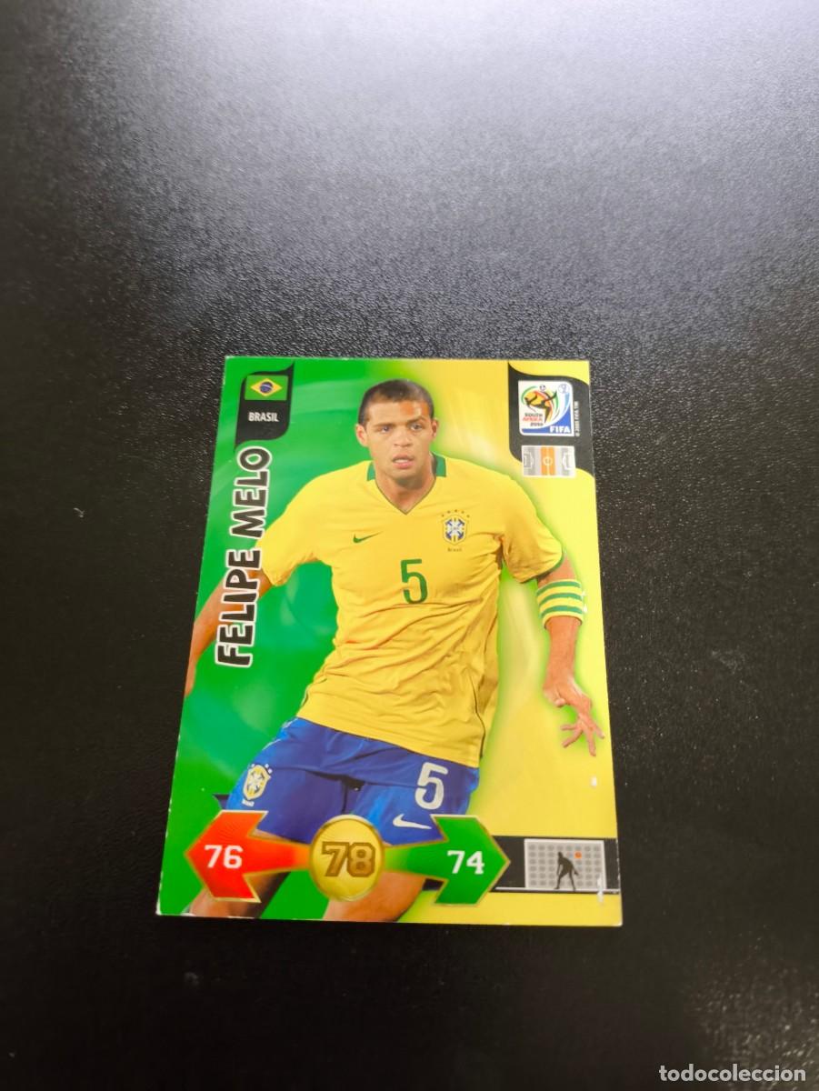 Cromos de F&uacute;tbol: Felipe Melo BRASIL ADRENALYN XL MUNDIAL SOUTH AFRICA 2010 WORLD CUP PANINI NO LIGA ESTE
