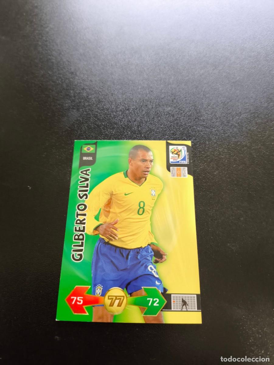 Cromos de F&uacute;tbol: Gilberto Silva BRASIL ADRENALYN XL MUNDIAL SOUTH AFRICA 2010 WORLD CUP PANINI NO LIGA ESTE
