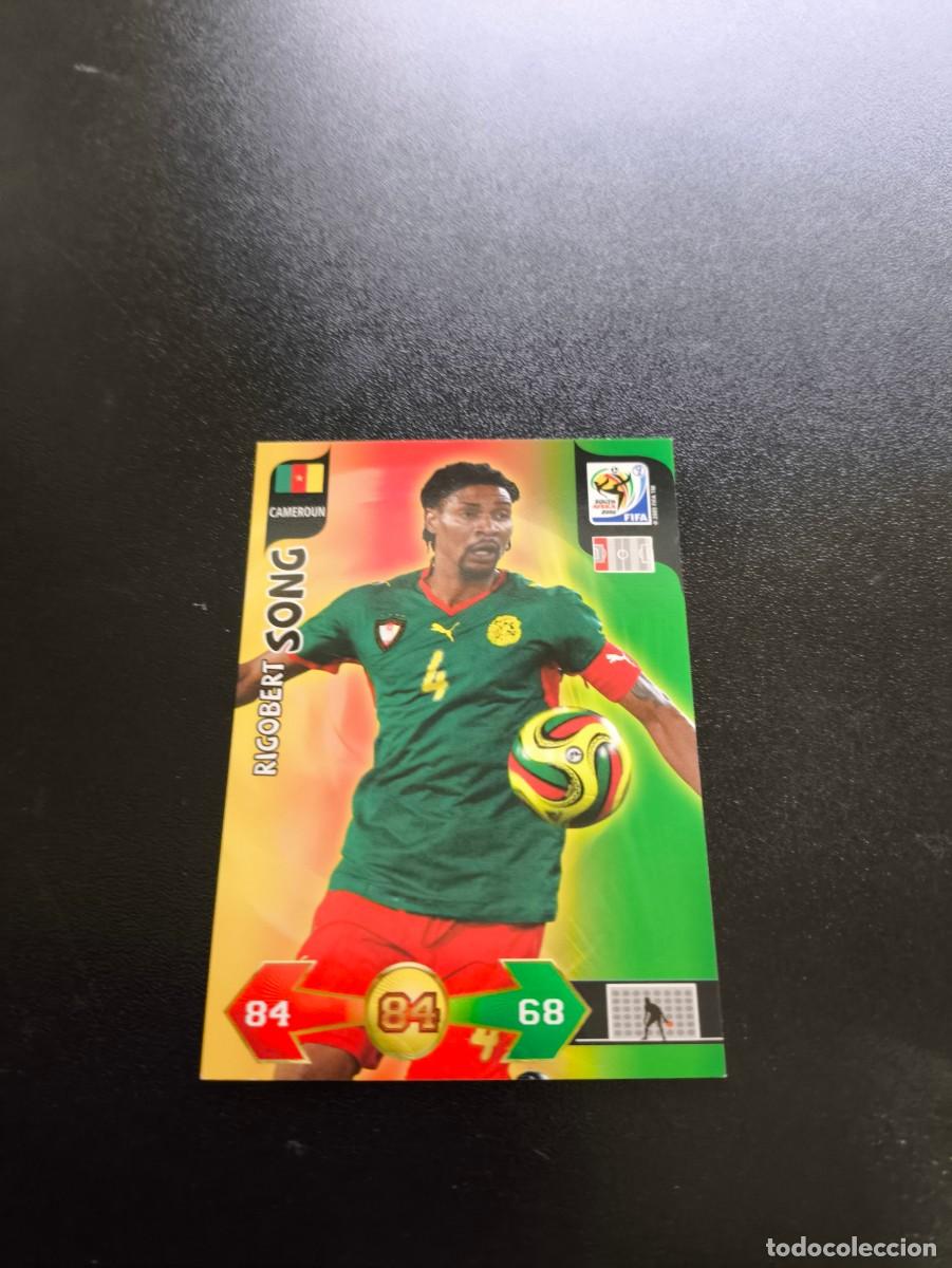 Cromos de F&uacute;tbol: Rigobert Song BARCELONA CAMERUN ADRENALYN XL MUNDIAL SOUTH AFRICA 2010 WORLD CUP PANINI NO LIGA ESTE