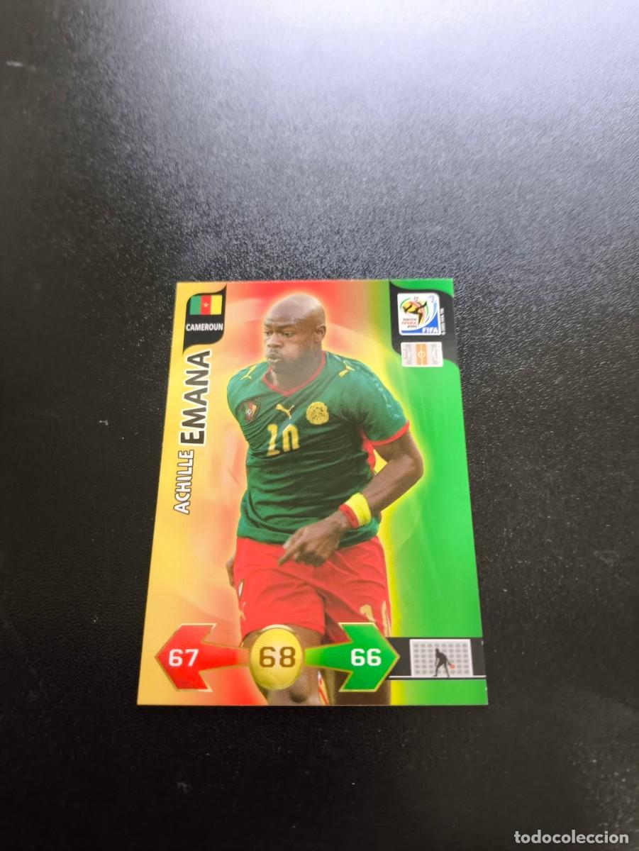 Cromos de F&uacute;tbol: Achille Emana BETIS CAMERUN ADRENALYN XL MUNDIAL SOUTH AFRICA 2010 WORLD CUP PANINI NO LIGA ESTE