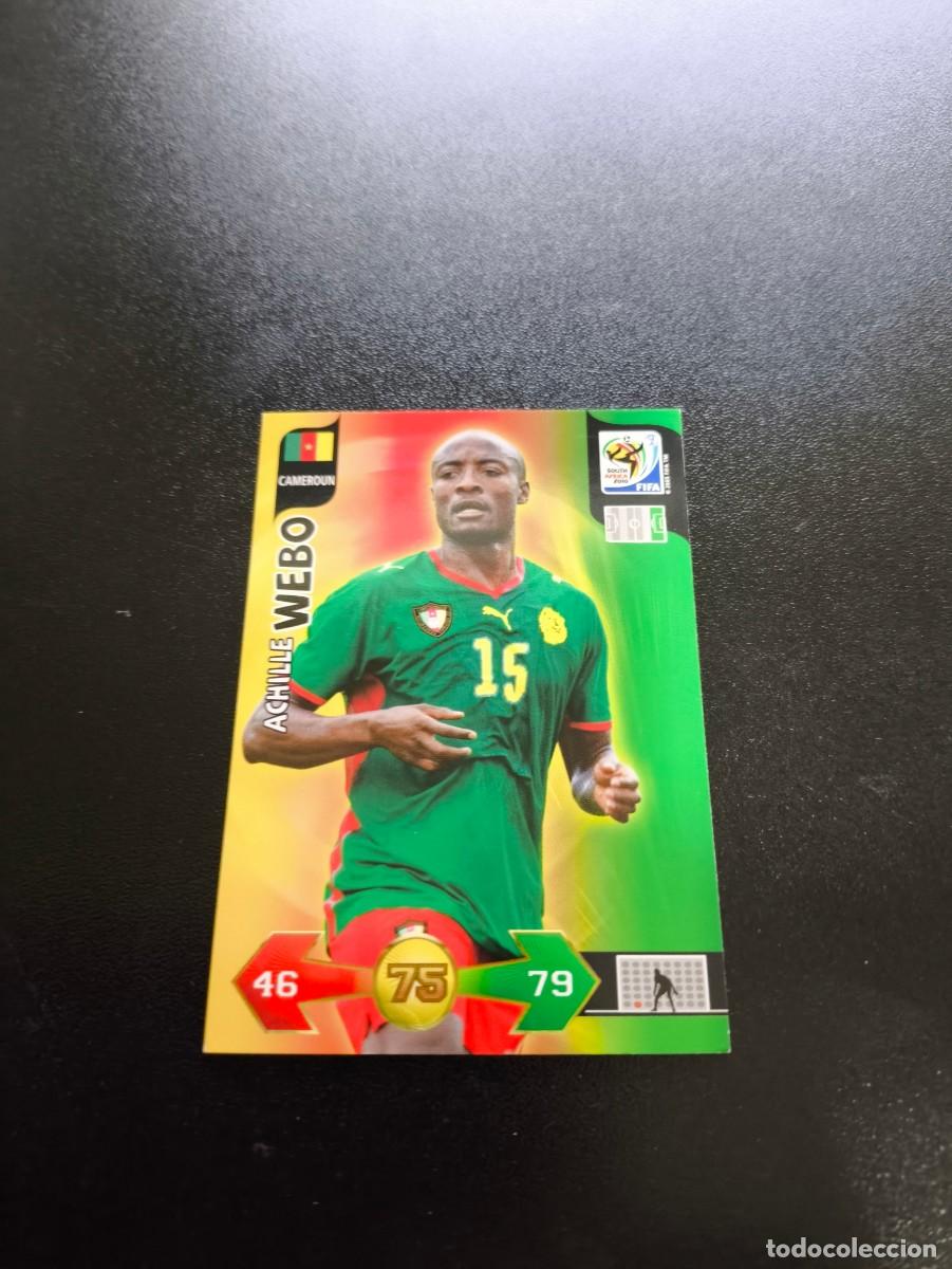 Cromos de F&uacute;tbol: Achille Webo MALLORCA CAMERUN ADRENALYN XL MUNDIAL SOUTH AFRICA 2010 WORLD CUP PANINI NO LIGA ESTE