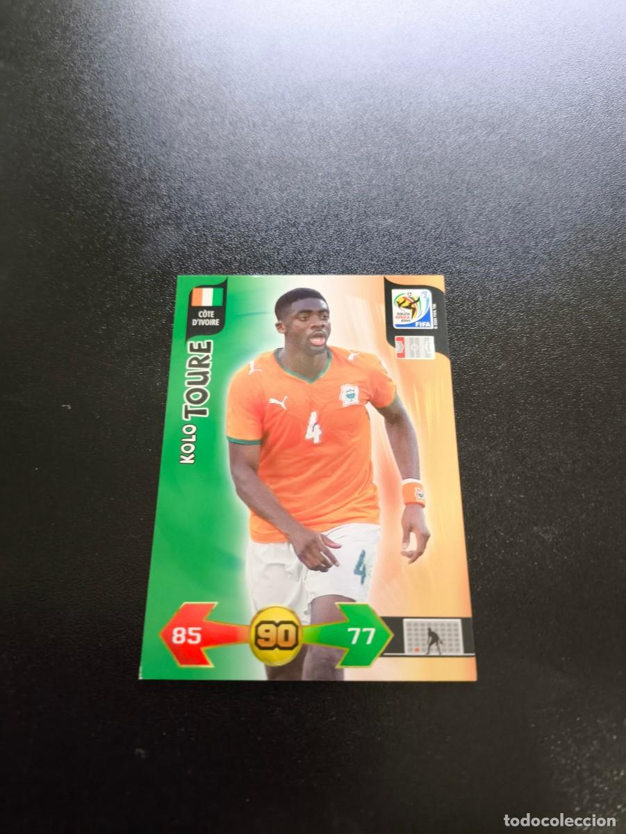 Cromos de F&uacute;tbol: Kolo Toure COSTA DE MARFIL ADRENALYN XL MUNDIAL SOUTH AFRICA 2010 WORLD CUP PANINI LIGA ESTE