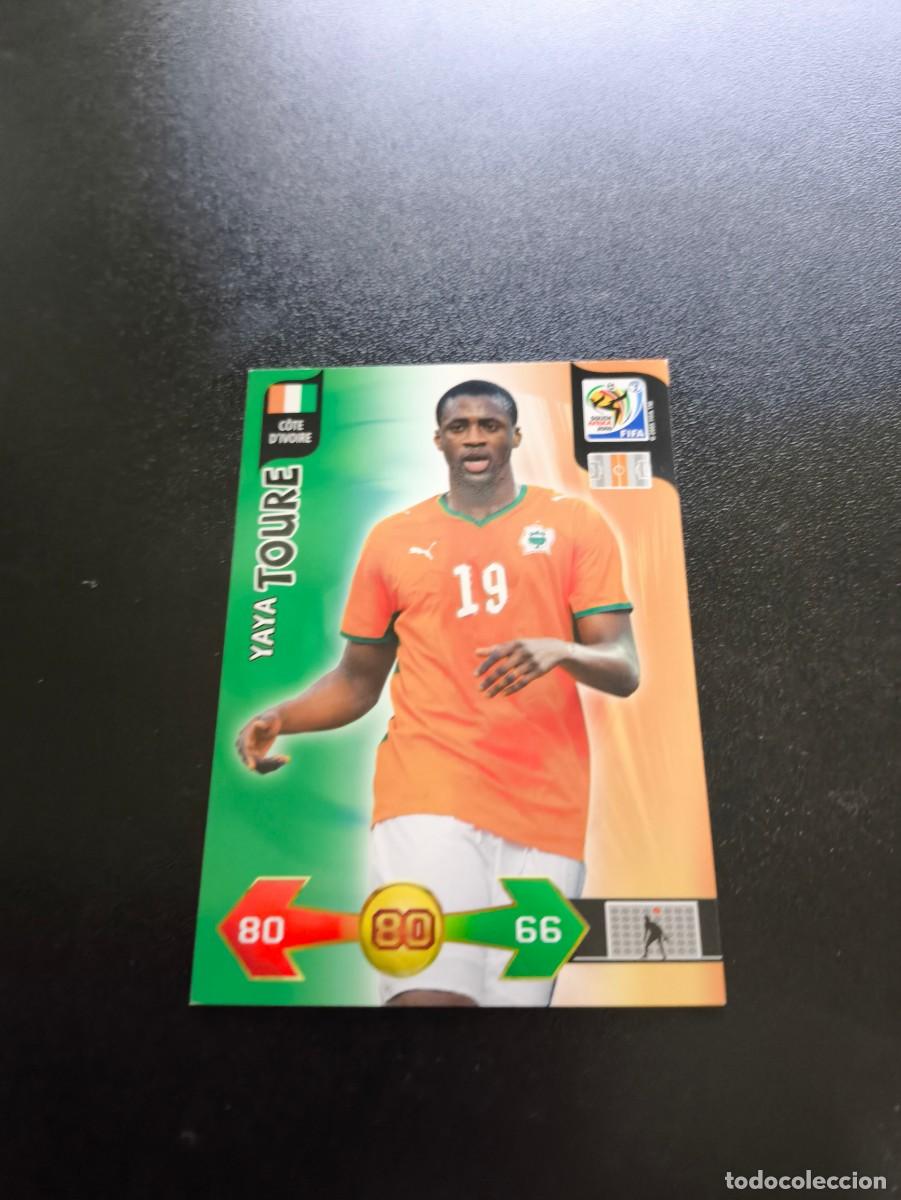 Cromos de F&uacute;tbol: Yaya Toure COSTA DE MARFIL ADRENALYN XL MUNDIAL SOUTH AFRICA 2010 WORLD CUP PANINI LIGA ESTE