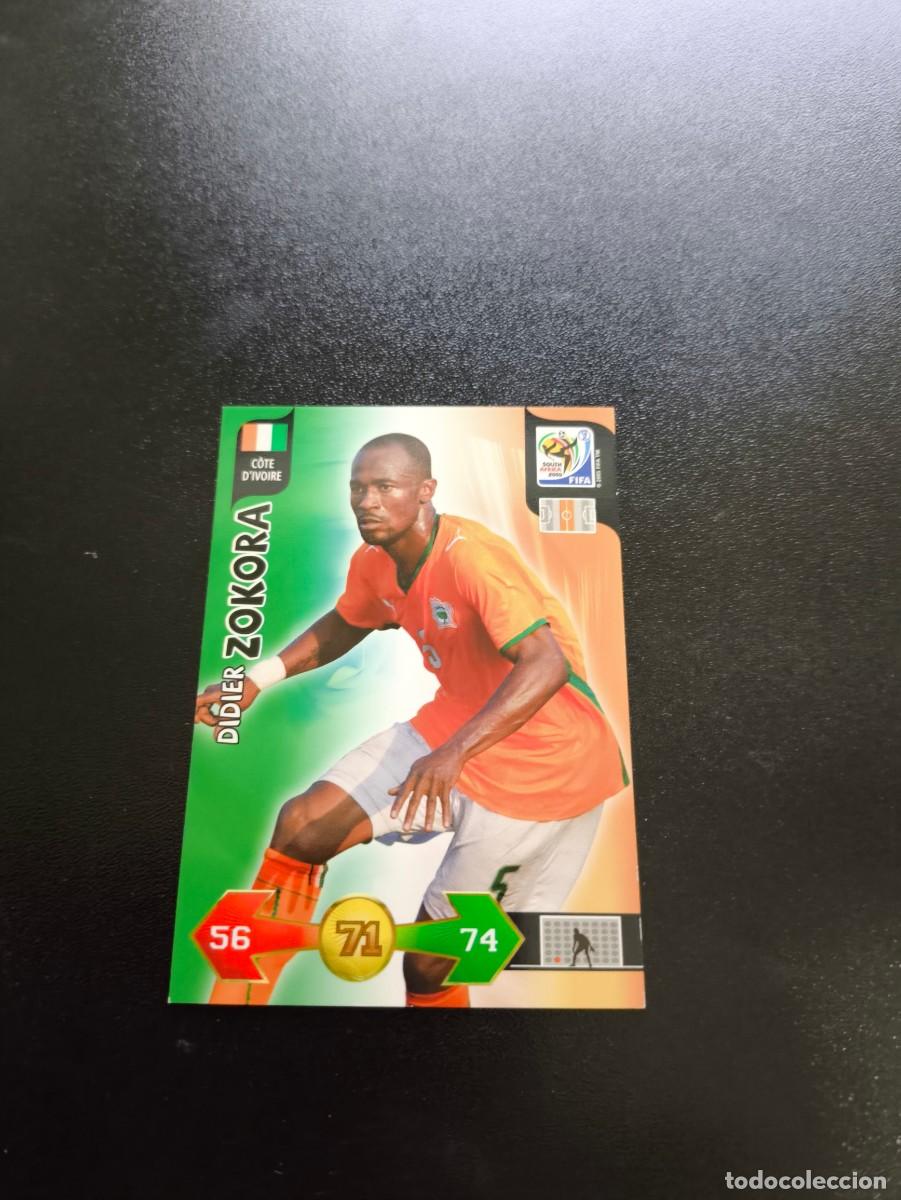 Cromos de F&uacute;tbol: Didier Zokora COSTA DE MARFIL ADRENALYN XL MUNDIAL SOUTH AFRICA 2010 WORLD CUP PANINI LIGA ESTE