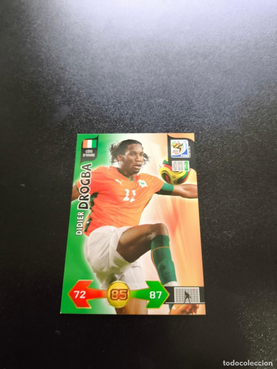 Cromos de F&uacute;tbol: Didier Drogba COSTA DE MARFIL ADRENALYN XL MUNDIAL SOUTH AFRICA 2010 WORLD CUP PANINI LIGA ESTE