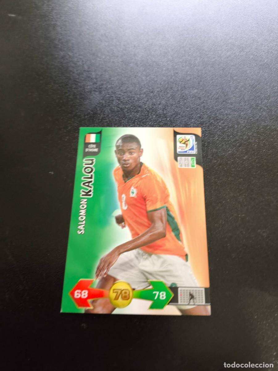 Cromos de F&uacute;tbol: Salomon Kalou COSTA DE MARFIL ADRENALYN XL MUNDIAL SOUTH AFRICA 2010 WORLD CUP PANINI LIGA ESTE