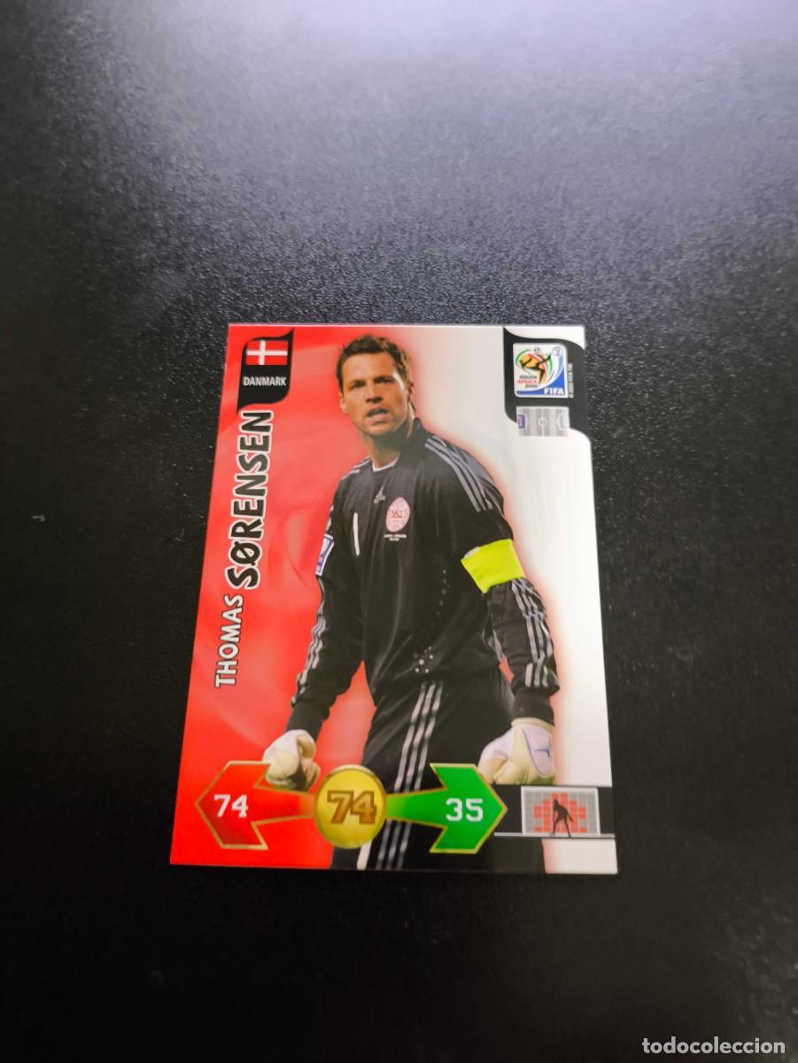 Cromos de F&uacute;tbol: Thomas Sorensen DINAMARCA ADRENALYN XL MUNDIAL SOUTH AFRICA 2010 WORLD CUP PANINI LIGA ESTE