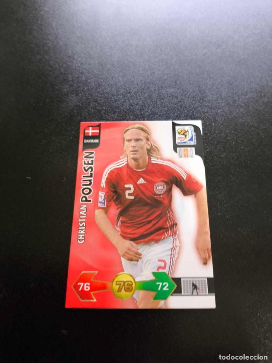 Cromos de F&uacute;tbol: Christian Poulsen DINAMARCA ADRENALYN XL MUNDIAL SOUTH AFRICA 2010 WORLD CUP PANINI LIGA ESTE