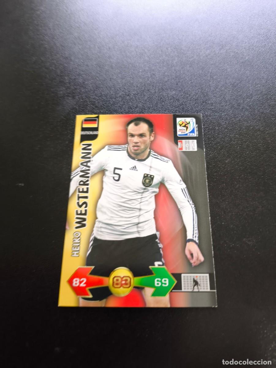 Cromos de F&uacute;tbol: Heiko Westermann ALEMANIA ADRENALYN XL MUNDIAL SOUTH AFRICA 2010 WORLD CUP PANINI LIGA ESTE