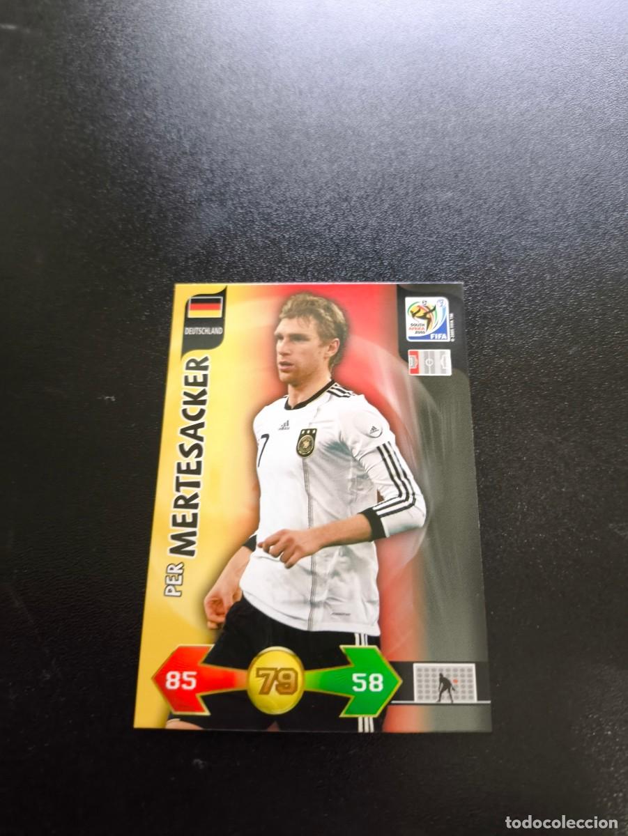 Cromos de F&uacute;tbol: Per Mertesacker ALEMANIA ADRENALYN XL MUNDIAL SOUTH AFRICA 2010 WORLD CUP PANINI LIGA ESTE