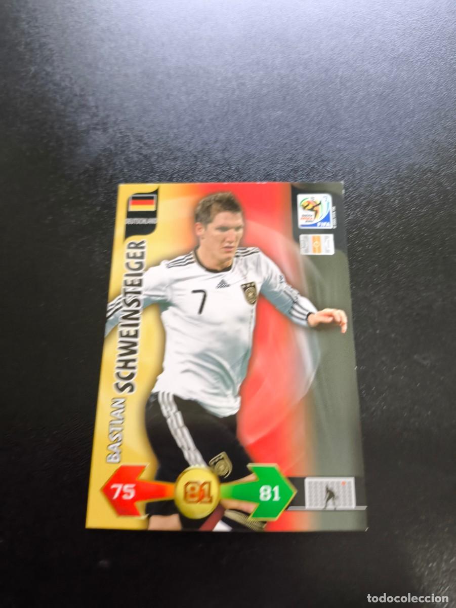 Cromos de F&uacute;tbol: Bastian Schweinsteiger ALEMANIA ADRENALYN XL MUNDIAL SOUTH AFRICA 2010 WORLD CUP PANINI LIGA ESTE