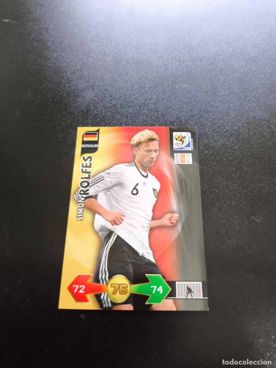 Cromos de F&uacute;tbol: Simon Rolfes ALEMANIA ADRENALYN XL MUNDIAL SOUTH AFRICA 2010 WORLD CUP PANINI LIGA ESTE