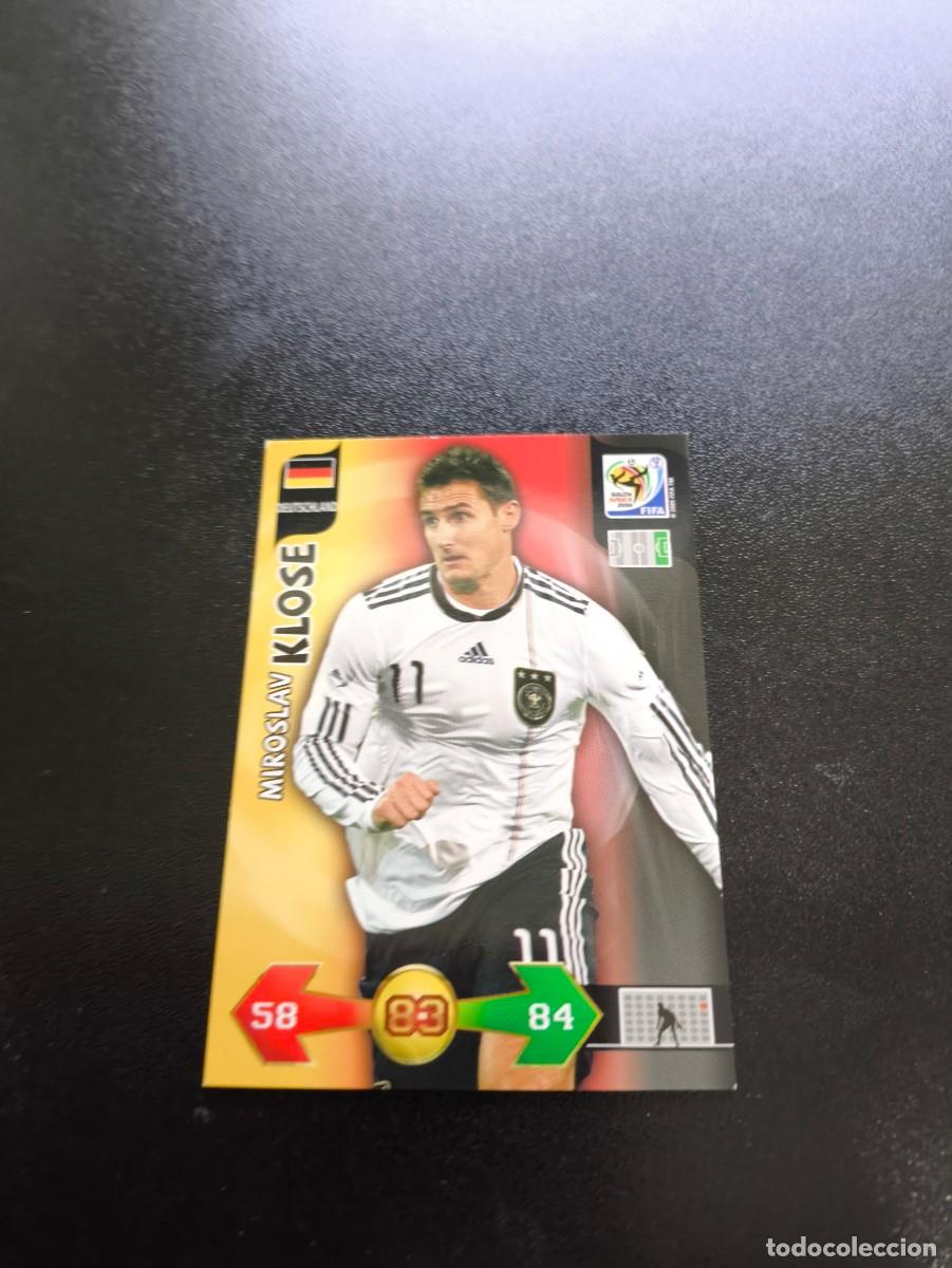 Cromos de F&uacute;tbol: Miroslav Klose ALEMANIA ADRENALYN XL MUNDIAL SOUTH AFRICA 2010 WORLD CUP PANINI LIGA ESTE