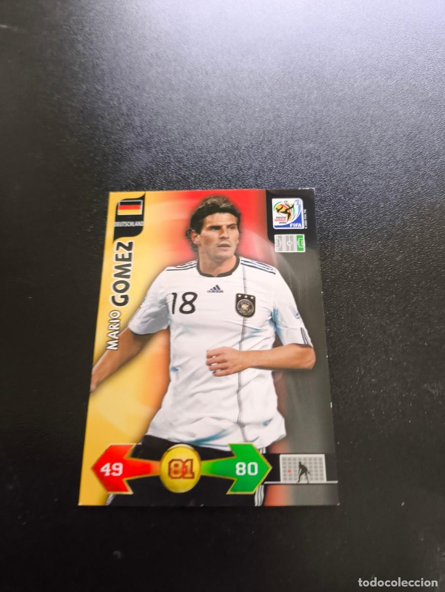 Cromos de F&uacute;tbol: Mario Gomez ALEMANIA ADRENALYN XL MUNDIAL SOUTH AFRICA 2010 WORLD CUP PANINI LIGA ESTE