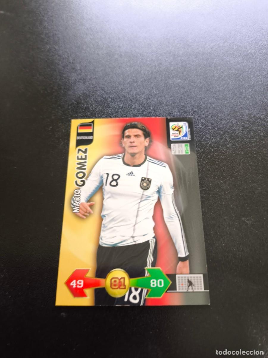 Cromos de F&uacute;tbol: Mario Gomez UK VERSION ALEMANIA ADRENALYN XL MUNDIAL SOUTH AFRICA 2010 WORLD CUP PANINI LIGA ESTE