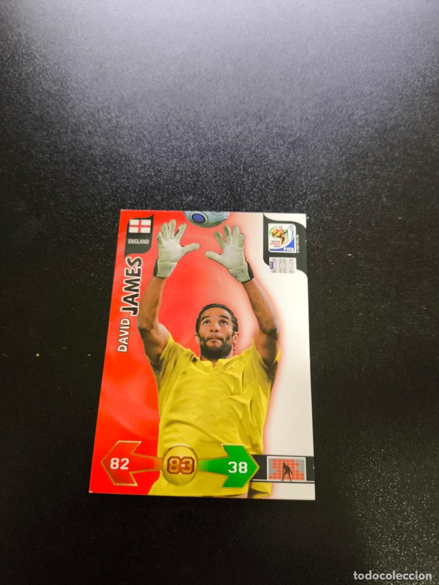 Cromos de F&uacute;tbol: David James INGLATERRA ADRENALYN XL MUNDIAL SOUTH AFRICA 2010 WORLD CUP PANINI LIGA ESTE