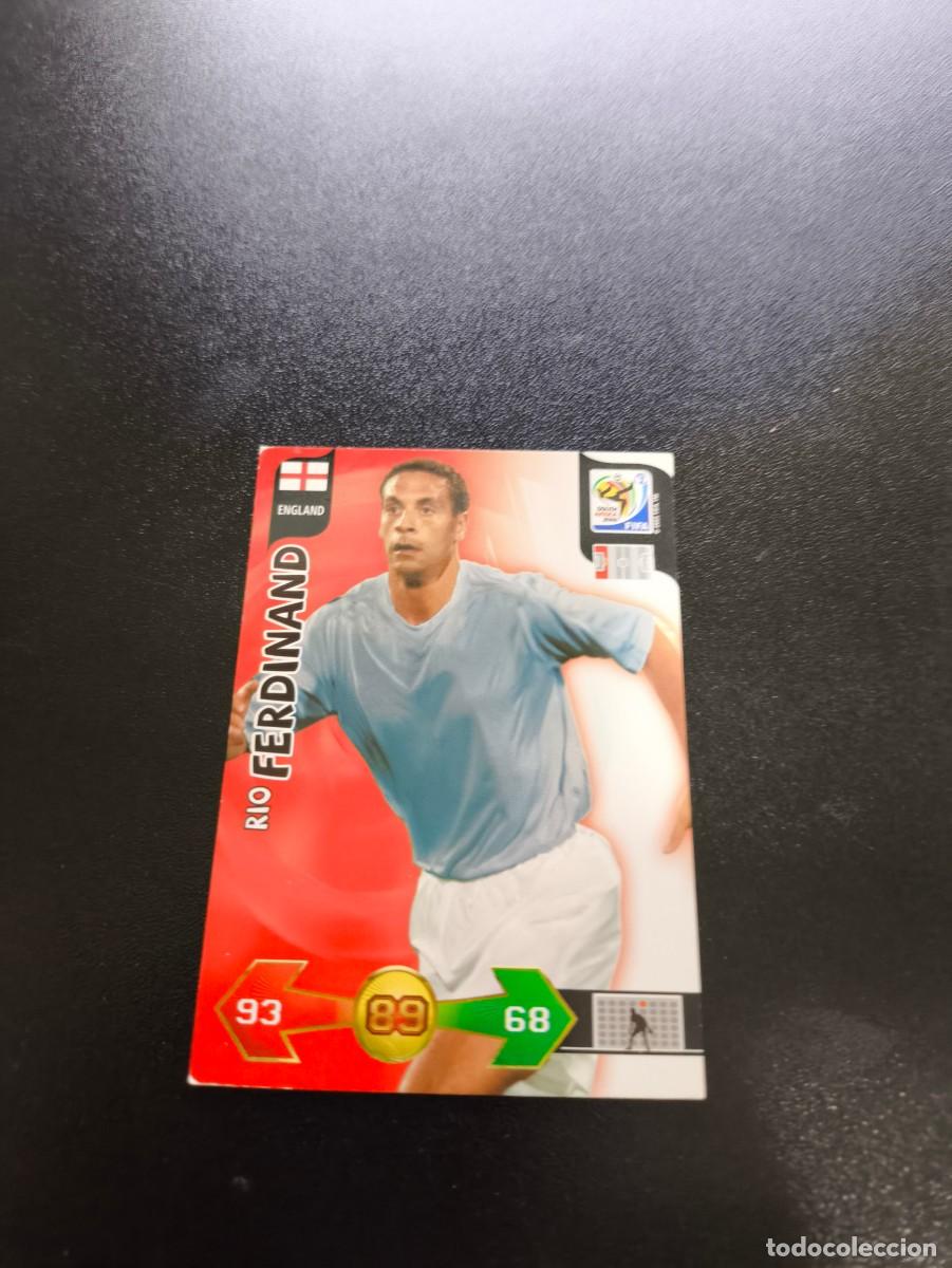 Cromos de F&uacute;tbol: Rio Ferdinand INGLATERRA ADRENALYN XL MUNDIAL SOUTH AFRICA 2010 WORLD CUP PANINI LIGA ESTE
