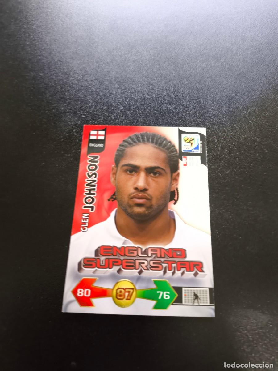 Cromos de F&uacute;tbol: Glen Johnson UK VERSION INGLATERRA ADRENALYN XL MUNDIAL SOUTH AFRICA 2010 WORLD CUP PANINI LIGA ESTE