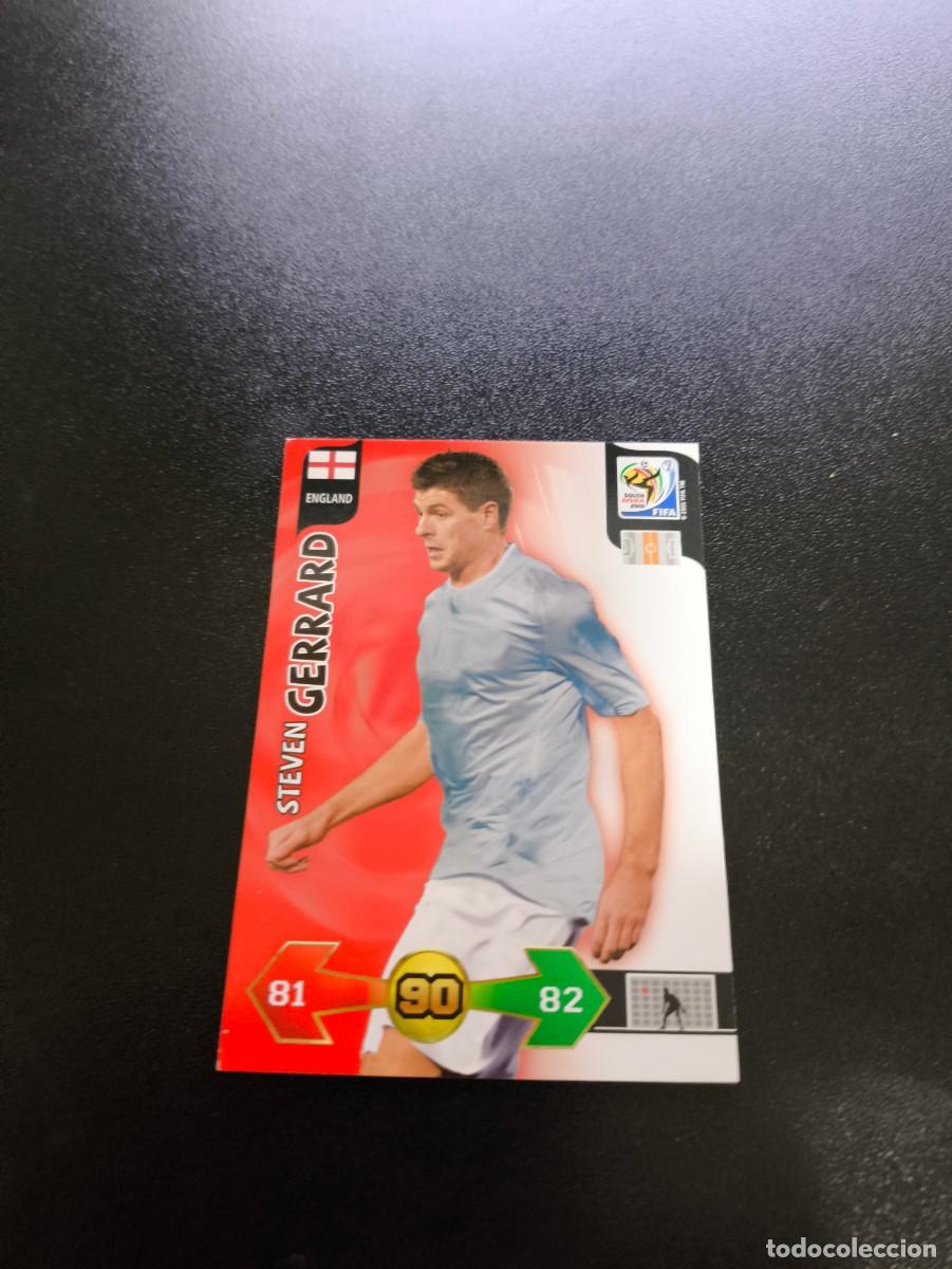 Cromos de F&uacute;tbol: Steven Gerrard INGLATERRA ADRENALYN XL MUNDIAL SOUTH AFRICA 2010 WORLD CUP PANINI LIGA ESTE