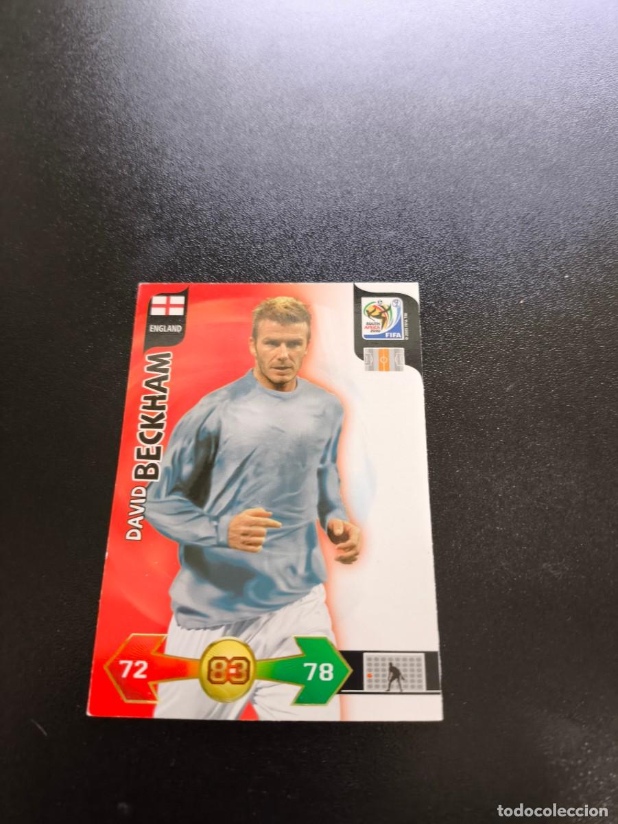 Cromos de F&uacute;tbol: David Beckham INGLATERRA ADRENALYN XL MUNDIAL SOUTH AFRICA 2010 WORLD CUP PANINI LIGA