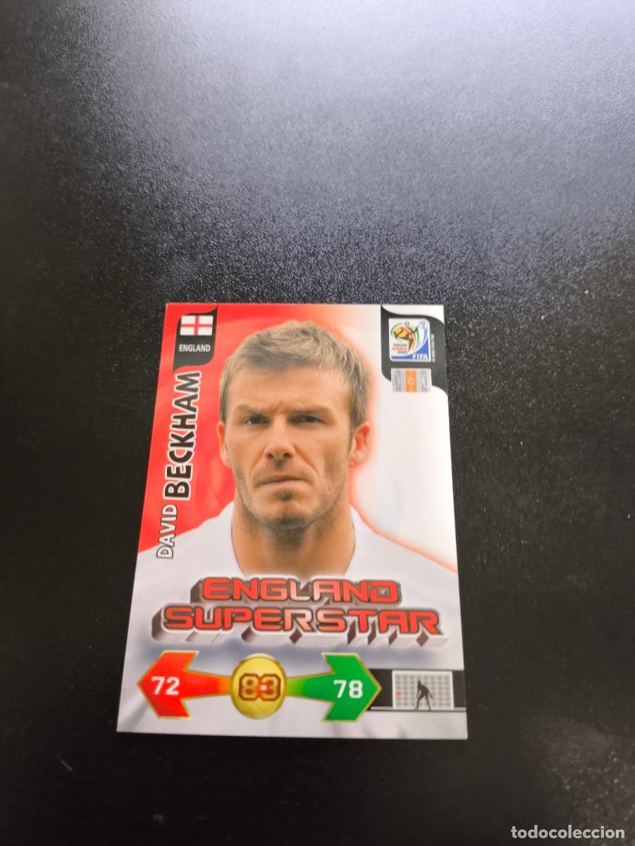 Cromos de F&uacute;tbol: David Beckham UK VERSION INGLATERRA ADRENALYN XL MUNDIAL SOUTH AFRICA 2010 WORLD CUP PANINI LIGA