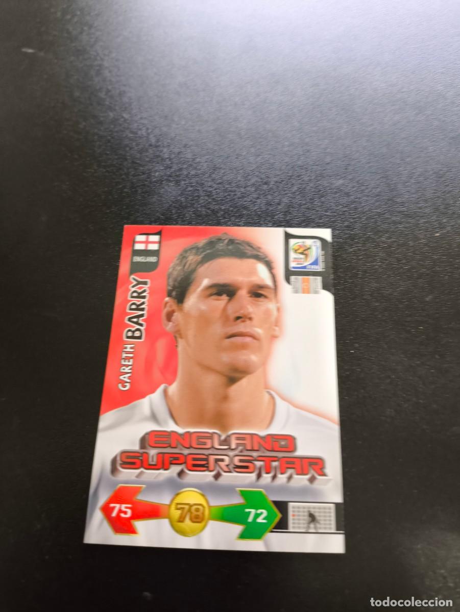 Cromos de F&uacute;tbol: Gareth Barry UK VERSION INGLATERRA ADRENALYN XL MUNDIAL SOUTH AFRICA 2010 WORLD CUP PANINI LIGA
