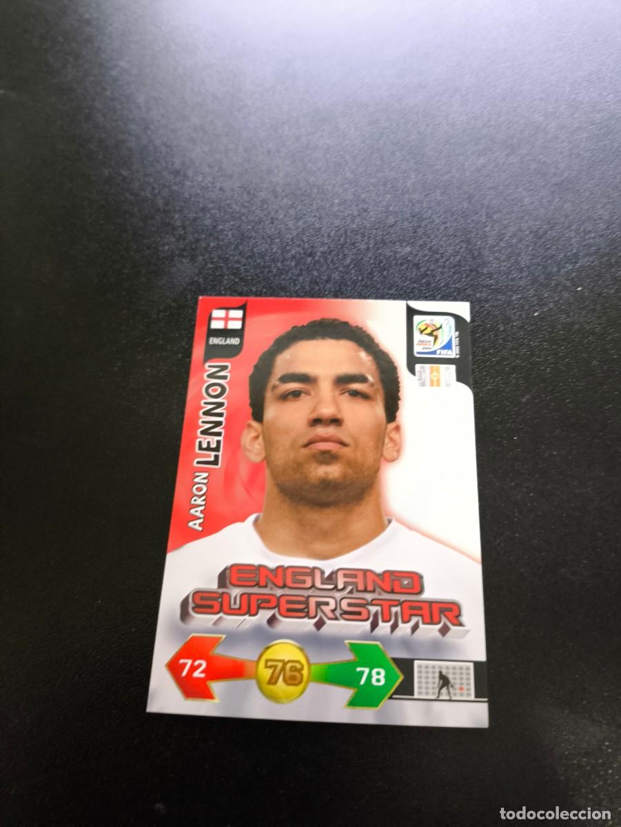 Cromos de F&uacute;tbol: Aaron Lennon UK VERSION INGLATERRA ADRENALYN XL MUNDIAL SOUTH AFRICA 2010 WORLD CUP PANINI LIGA