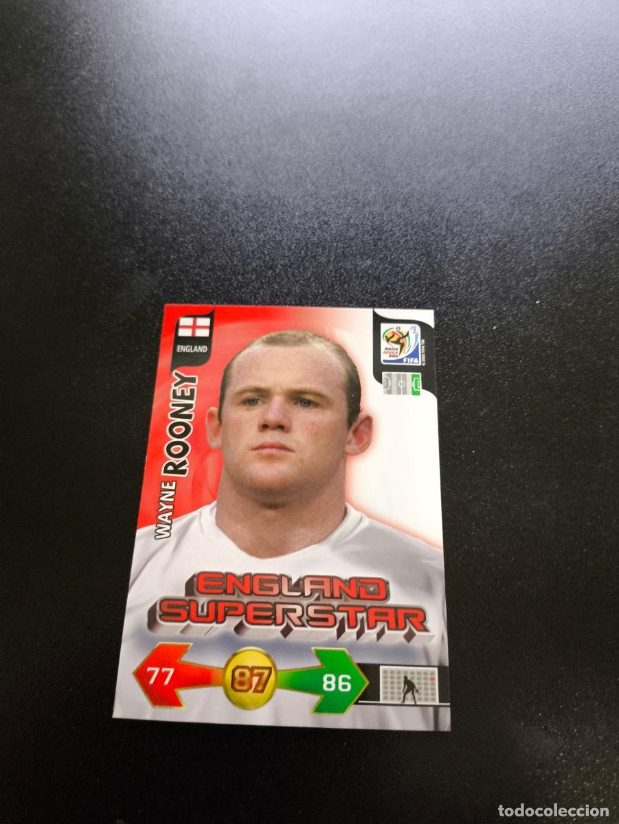 Figurine di Calcio: Wayne Rooney UK VERSION INGLATERRA ADRENALYN XL MUNDIAL SOUTH AFRICA 2010 WORLD CUP PANINI LIGA