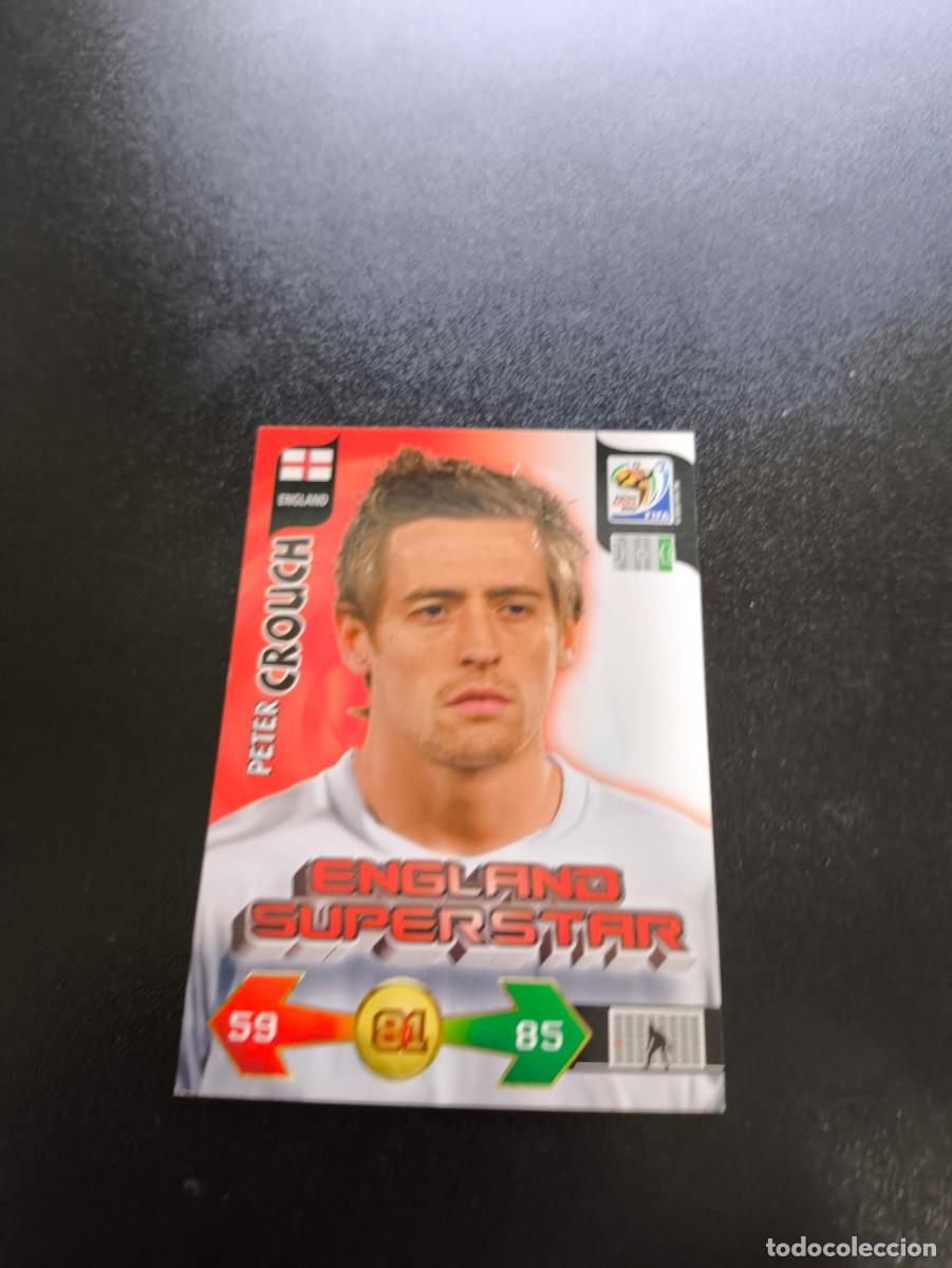 Cromos de F&uacute;tbol: Peter Crouch UK VERSION INGLATERRA ADRENALYN XL MUNDIAL SOUTH AFRICA 2010 WORLD CUP PANINI LIGA