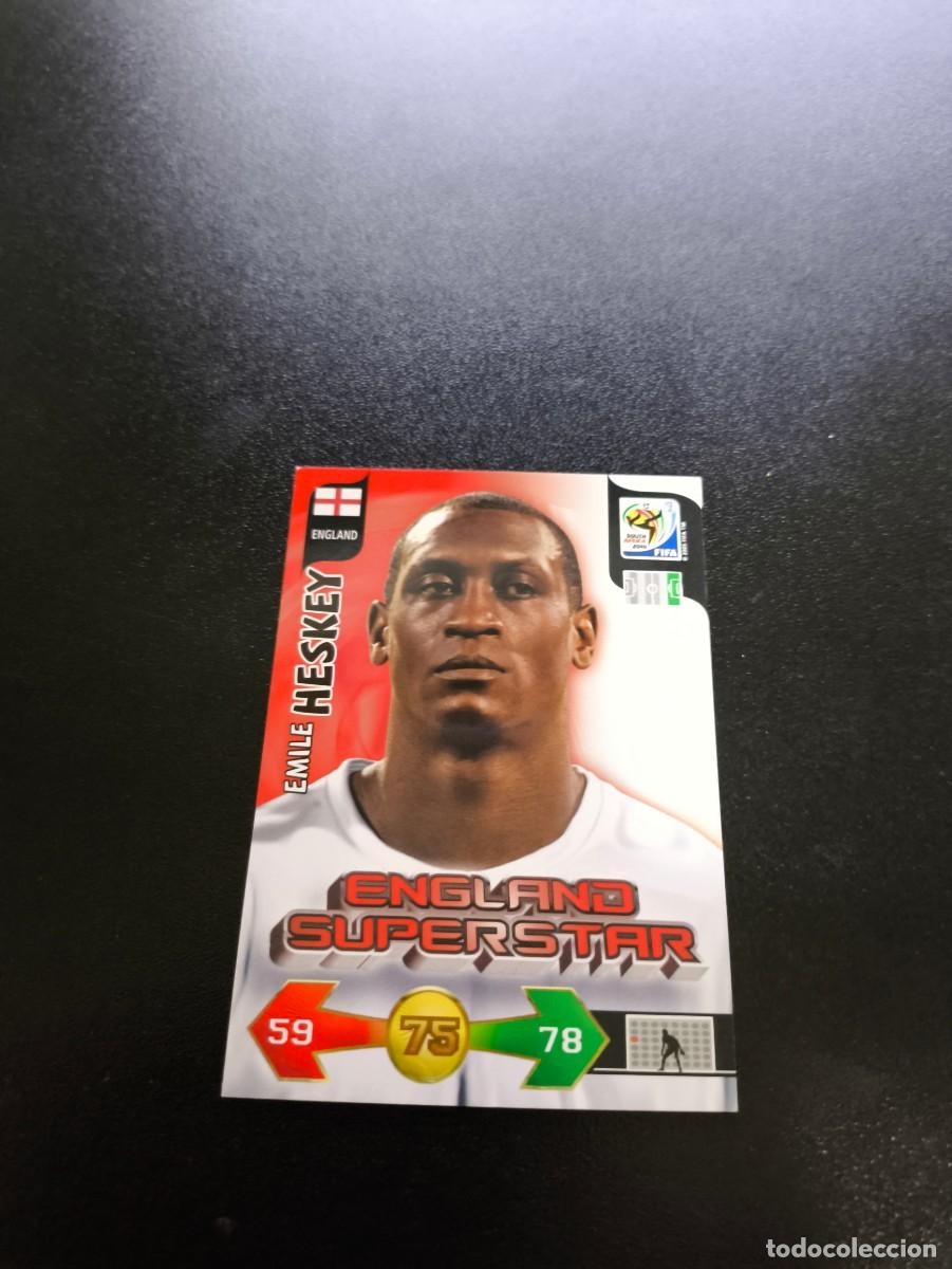 Cromos de F&uacute;tbol: Emile Heskey UK VERSION INGLATERRA ADRENALYN XL MUNDIAL SOUTH AFRICA 2010 WORLD CUP PANINI LIGA