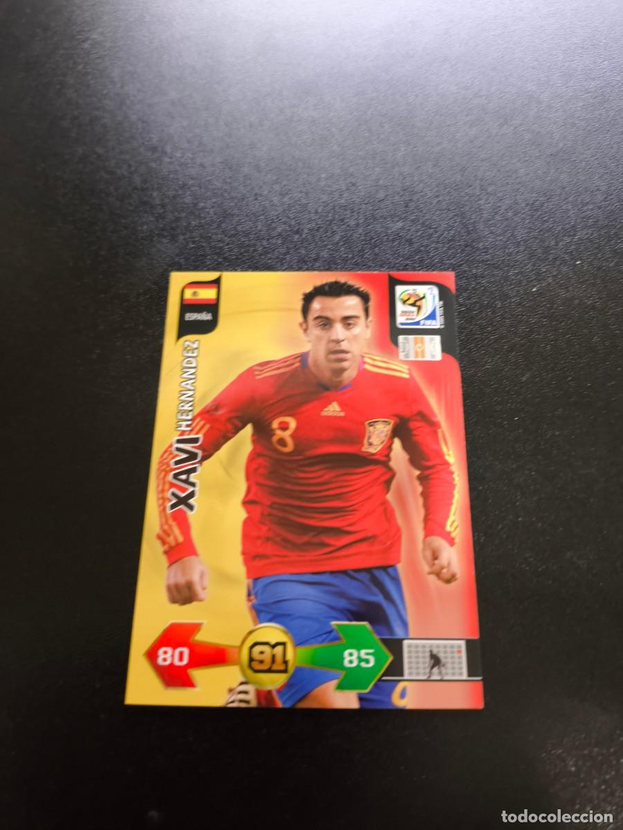 Cromos de F&uacute;tbol: XAVI HERNANDEZ BARCELONA ESPA&Ntilde;A ADRENALYN XL MUNDIAL SOUTH AFRICA 2010 WORLD CUP PANINI LIGA ESTE