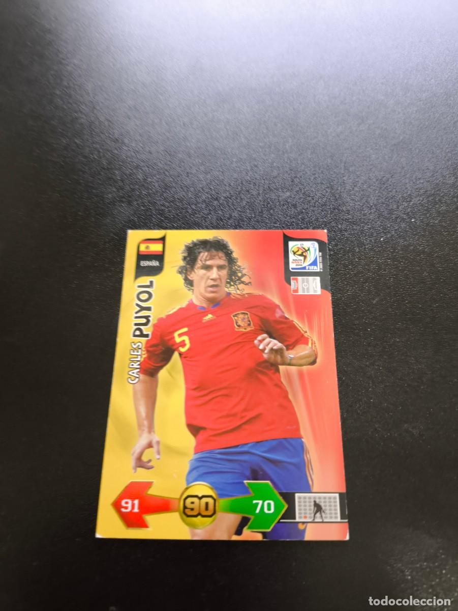 Cromos de F&uacute;tbol: CARLES PUYOL BARCELONA ESPA&Ntilde;A ADRENALYN XL MUNDIAL SOUTH AFRICA 2010 WORLD CUP PANINI LIGA ESTE