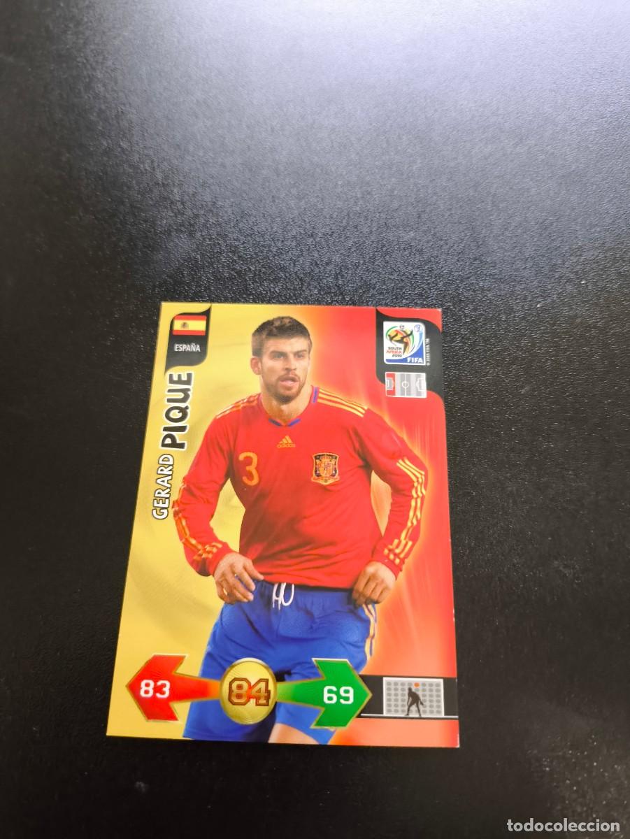 Cromos de F&uacute;tbol: GERARD PIQUE BARCELONA ESPA&Ntilde;A ADRENALYN XL MUNDIAL SOUTH AFRICA 2010 WORLD CUP PANINI LIGA ESTE