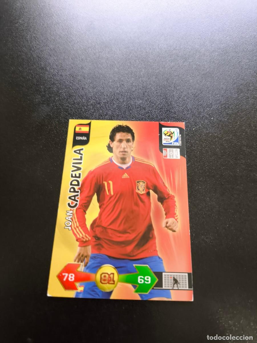 Cromos de F&uacute;tbol: Joan Capdevila DEPORTIVO ESPA&Ntilde;A ADRENALYN XL MUNDIAL SOUTH AFRICA 2010 WORLD CUP PANINI LIGA ESTE