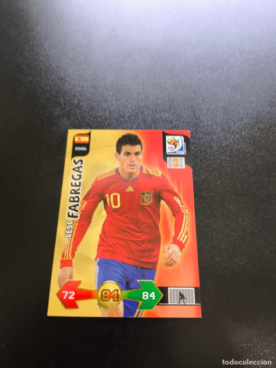 Cromos de F&uacute;tbol: CESC FABREGAS BARCELONA ESPA&Ntilde;A ADRENALYN XL MUNDIAL SOUTH AFRICA 2010 WORLD CUP PANINI LIGA ESTE