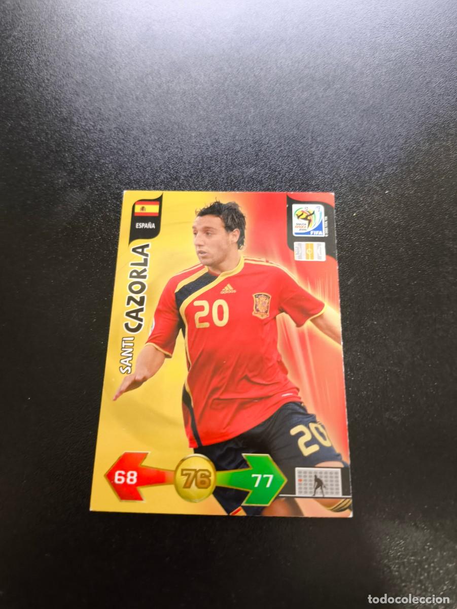 Cromos de F&uacute;tbol: SANTI CAZORLA VILLARREAL ESPA&Ntilde;A ADRENALYN XL MUNDIAL SOUTH AFRICA 2010 WORLD CUP PANINI LIGA ESTE