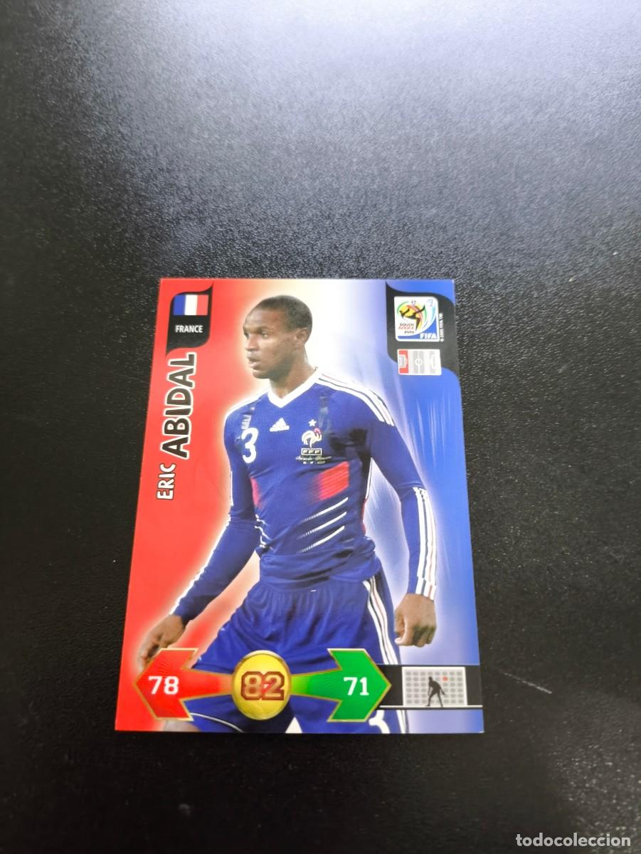 Cromos de F&uacute;tbol: Eric Abidal BARCELONA FRANCIA ADRENALYN XL MUNDIAL SOUTH AFRICA 2010 WORLD CUP PANINI LIGA ESTE