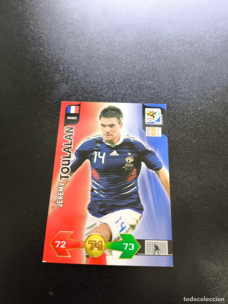Cromos de F&uacute;tbol: Jeremy Toulalan FRANCE FRANCIA ADRENALYN XL MUNDIAL SOUTH AFRICA 2010 WORLD CUP PANINI LIGA ESTE