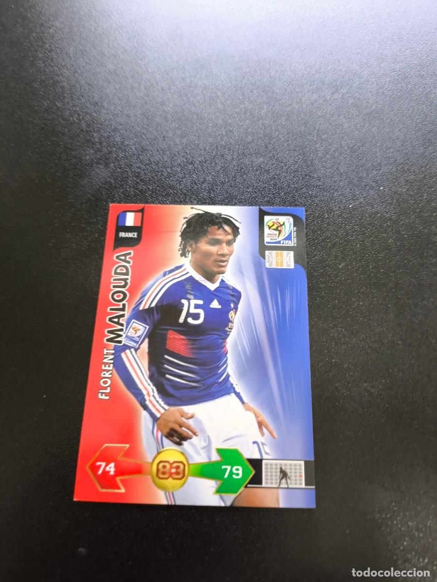 Cromos de F&uacute;tbol: Floren Malouda UK VERSION FRANCIA ADRENALYN XL MUNDIAL SOUTH AFRICA 2010 WORLD CUP PANINI LIGA ESTE