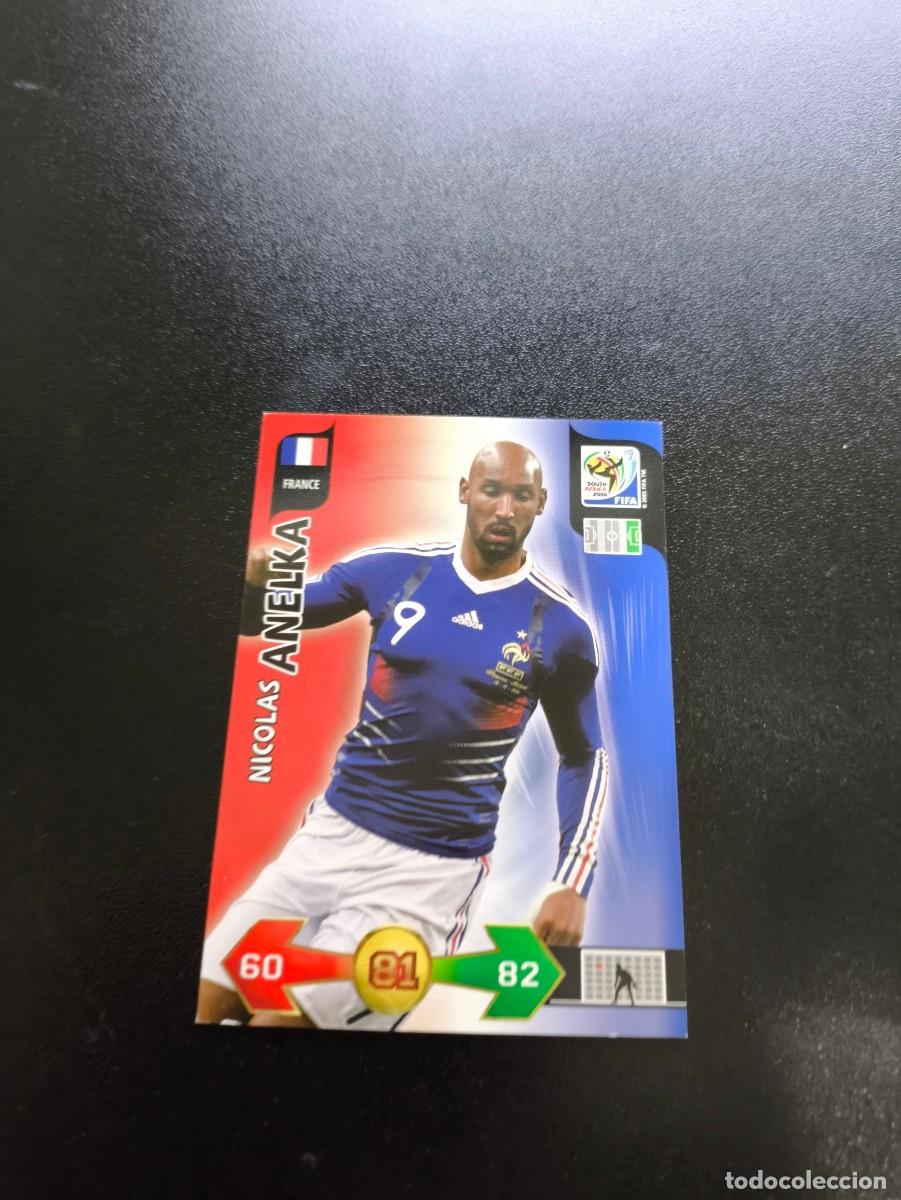 Cromos de F&uacute;tbol: Nicolas Anelka REAL MADRID FRANCIA ADRENALYN XL MUNDIAL SOUTH AFRICA 2010 WORLD CUP PANINI LIGA ESTE