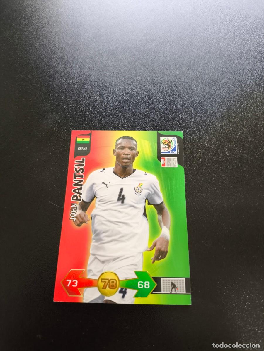 Cromos de F&uacute;tbol: John Pantsil GHANA ADRENALYN XL MUNDIAL SOUTH AFRICA 2010 WORLD CUP PANINI LIGA ESTE