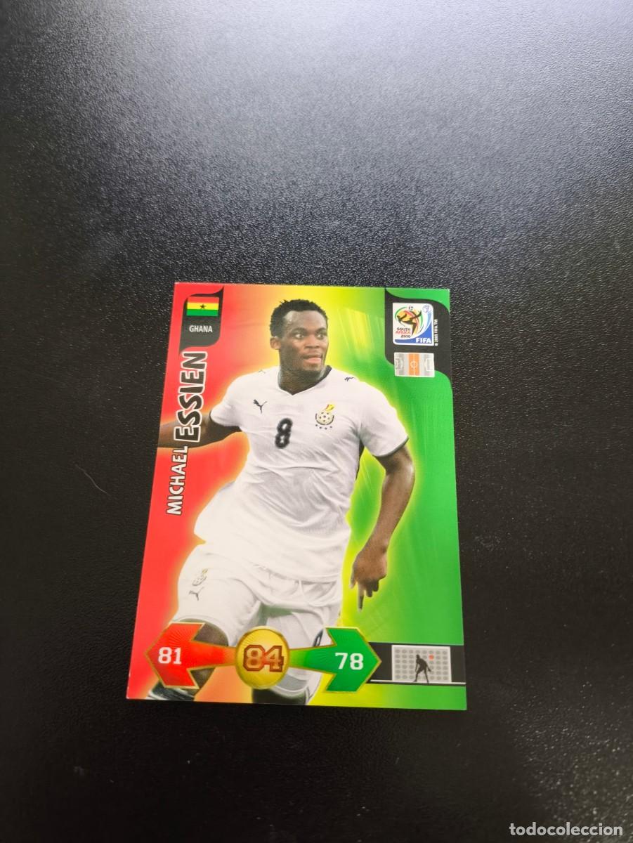 Cromos de F&uacute;tbol: Michael Essien GHANA ADRENALYN XL MUNDIAL SOUTH AFRICA 2010 WORLD CUP PANINI LIGA ESTE