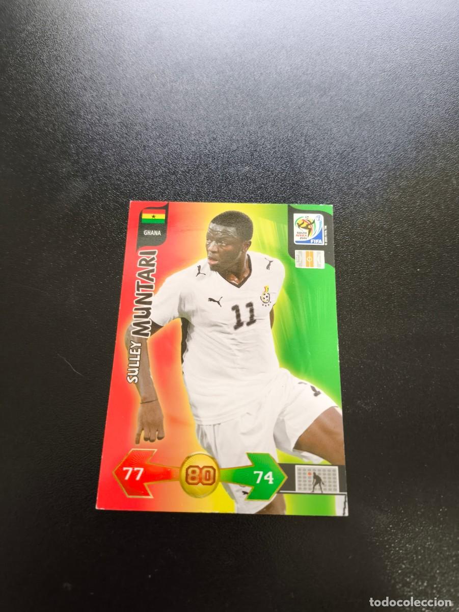 Cromos de F&uacute;tbol: Sulley Muntari GHANA ADRENALYN XL MUNDIAL SOUTH AFRICA 2010 WORLD CUP PANINI LIGA ESTE