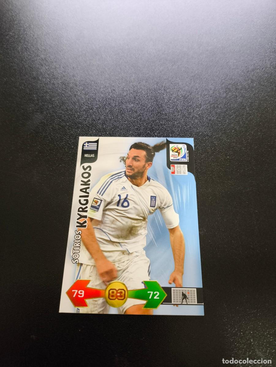 Cromos de F&uacute;tbol: Sotirios Kyrgiakos GRECIA ADRENALYN XL MUNDIAL SOUTH AFRICA 2010 WORLD CUP PANINI LIGA ESTE