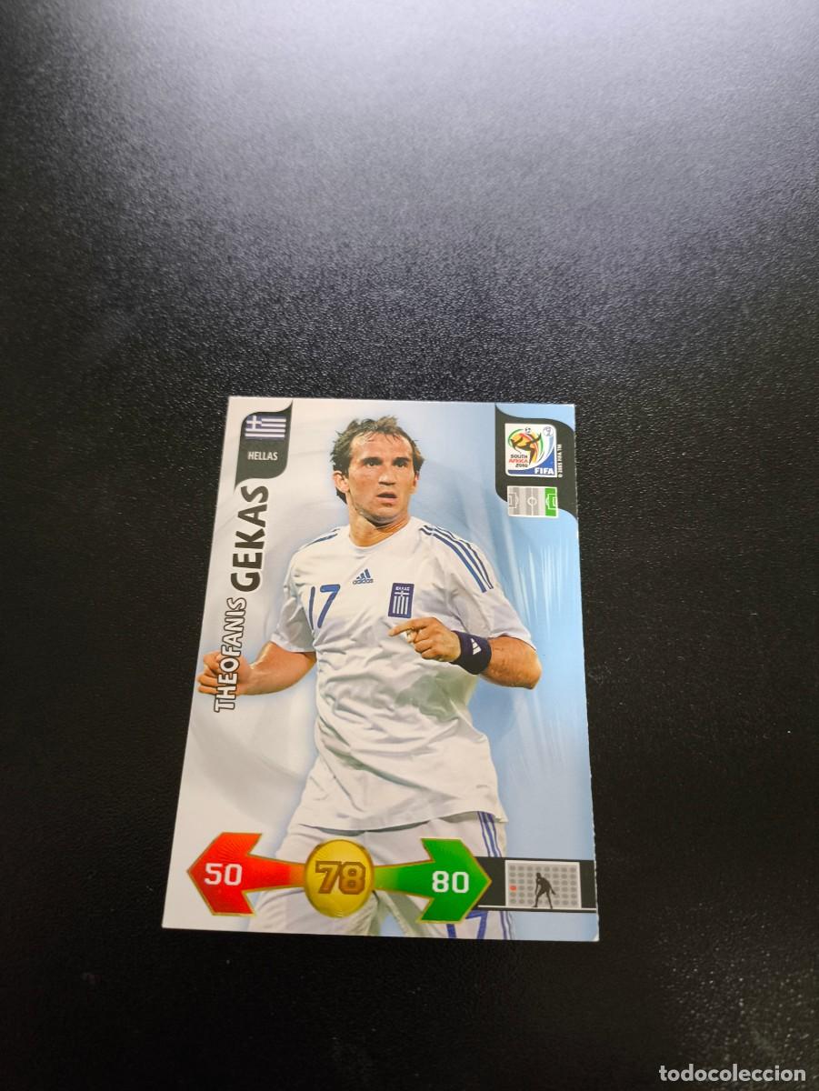 Cromos de F&uacute;tbol: Theofanis Gekas GRECIA ADRENALYN XL MUNDIAL SOUTH AFRICA 2010 WORLD CUP PANINI LIGA ESTE