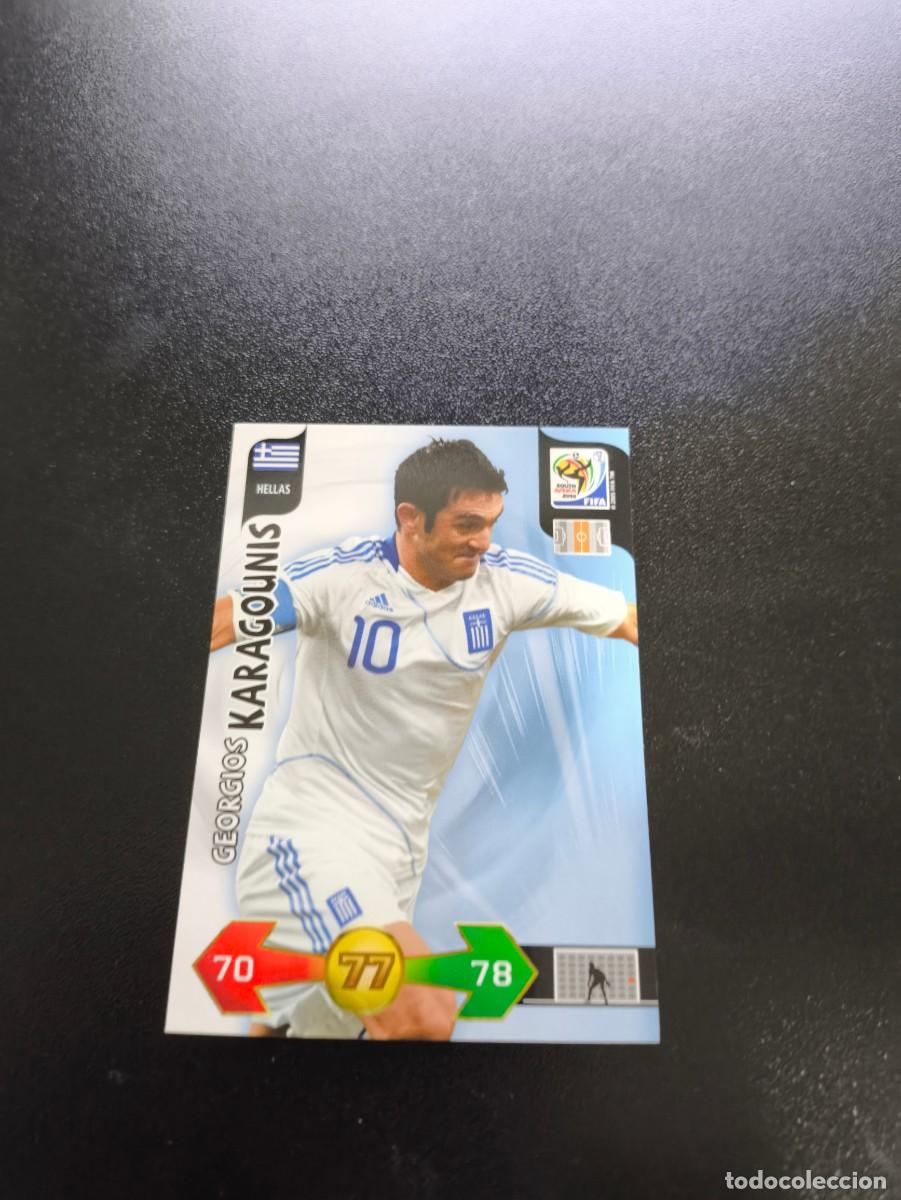 Cromos de F&uacute;tbol: Giorgos Karagounis GRECIA ADRENALYN XL MUNDIAL SOUTH AFRICA 2010 WORLD CUP PANINI LIGA ESTE