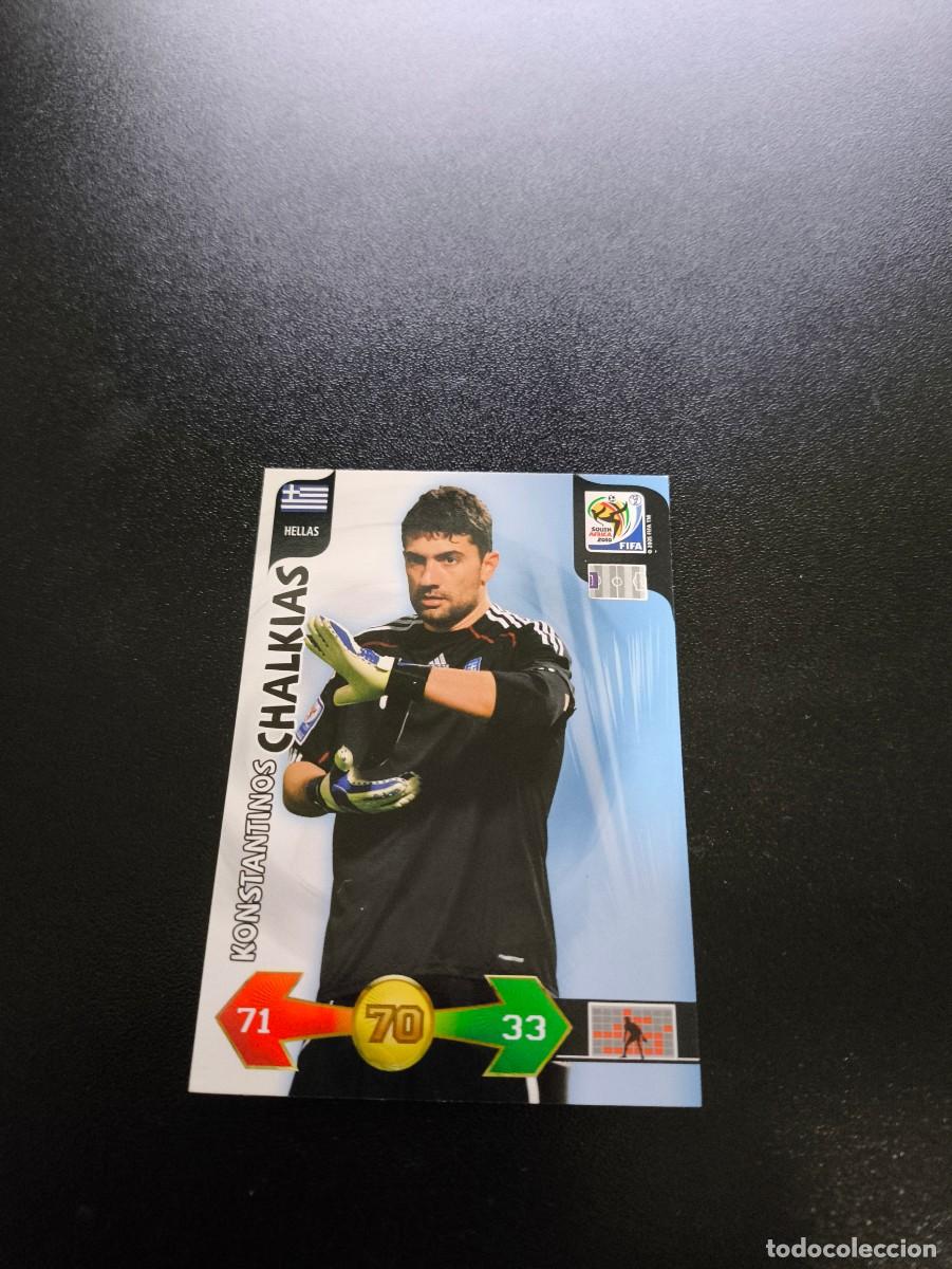 Cromos de F&uacute;tbol: Konstantinos Chalkias GRECIA ADRENALYN XL MUNDIAL SOUTH AFRICA 2010 WORLD CUP PANINI LIGA ESTE